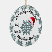 Myasthenia Gravis Keramisch Ornament (Rechts)