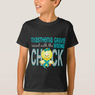 Myasthenia Gravis met een verkeerde meid T-shirt
