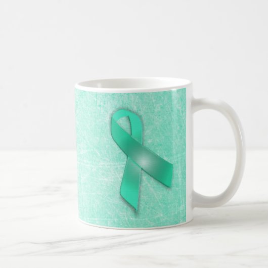 Myasthenia Gravis MG Awareness Coffee Mok Blauwgro (Rechts)