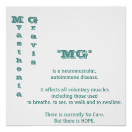 Myasthenia Gravis Perfect Poster