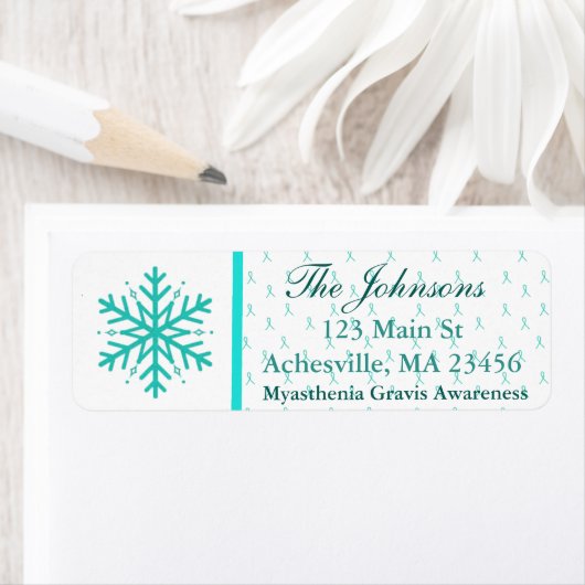 Myasthenia Gravis Return Address Labels (Insitu)