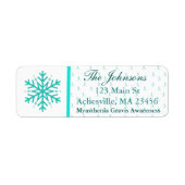 Myasthenia Gravis Return Address Labels (Voorkant)