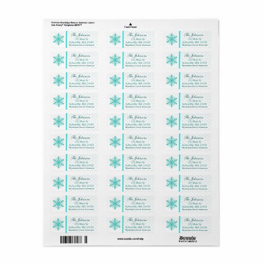 Myasthenia Gravis Return Address Labels (Full Sheet)