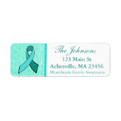 Myasthenia Gravis Return Address Labels (Voorkant)