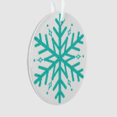 Myasthenia Gravis Snowflake kerstversiering Ornament (voorkant)