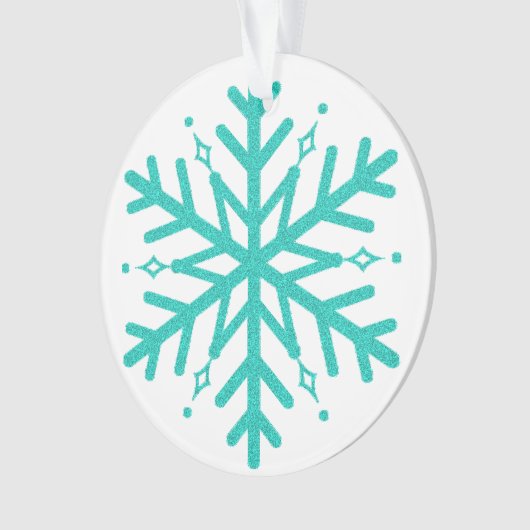 Myasthenia Gravis Snowflake kerstversiering Ornament (voorkant)