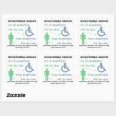 Myasthenia Gravis STICKER (Vel)