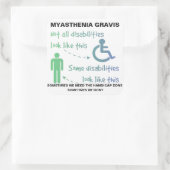 Myasthenia Gravis STICKER (Tas)