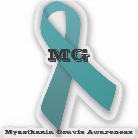 Myasthenia Gravis Sticker (Voorkant)