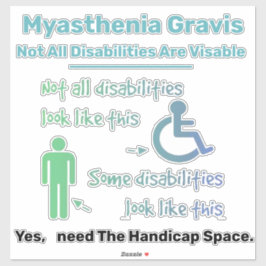 Myasthenia Gravis Sticker