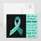 Myasthenia gravis support warrior Briefkaart (Voorkant / Achterkant)