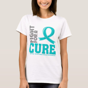Myasthenia gravis vecht voor een kuur t-shirt