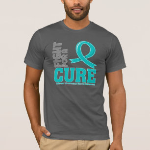 Myasthenia gravis vecht voor een kuur t-shirt