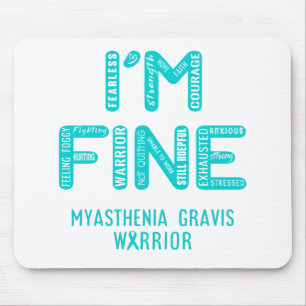 Myasthenia Gravis Warrior - IK BEN FINE Muismat