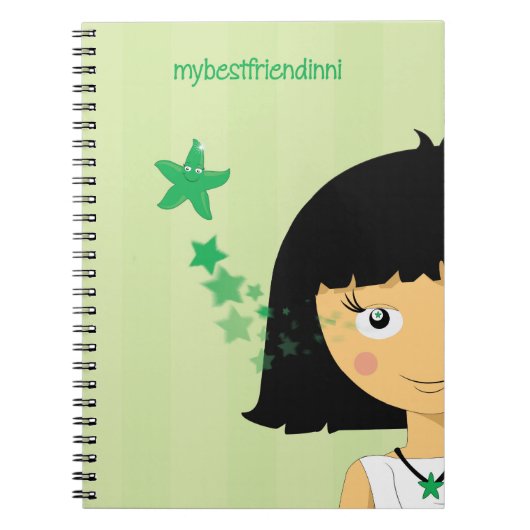 mybestvriendinnetnotebook notitieboek (Voorkant)