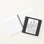 Myceense Grieks geïnspireerd bloementuin Notitiebo Notitieboek (Binnen)