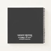 Myceense Grieks geïnspireerd bloementuin Notitiebo Notitieboek (Achterkant)