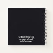 Myceense Grieks geïnspireerd herten Notitieboek (Achterkant)