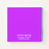 Myceense Grieks geïnspireerd kleurrijk bloemig Not Notitieboek (Achterkant)