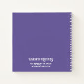 Myceense Grieks geïnspireerd kleurrijk Octopus Not Notitieboek (Achterkant)