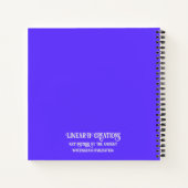 Myceense Grieks geïnspireerd Kleurrijk Paar Notiti Notitieboek (Achterkant)