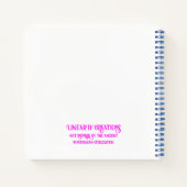 Myceense Grieks geïnspireerd Kleurrijke Vogels Not Notitieboek (Achterkant)