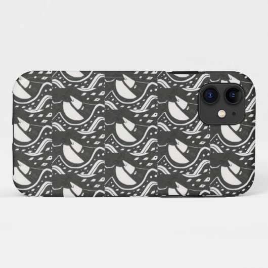 Myceense Grieks geïnspireerd Man iPhone Case (Achterkant (horizontaal))