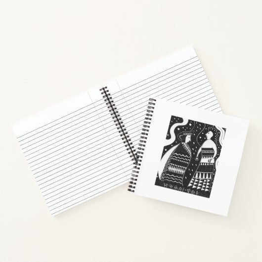 Myceense Grieks geïnspireerd moeder & dochter Noti Notitieboek (Binnen)