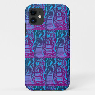 Myceense Grieks geïnspireerd paar iPhone Case