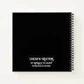 Myceense Grieks geïnspireerd Paard Notitieboek (Achterkant)