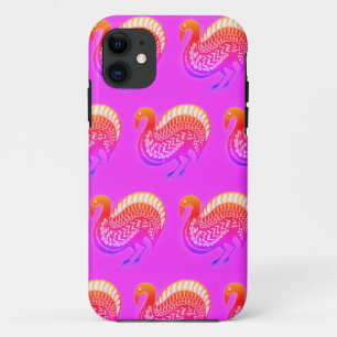Myceense Grieks geïnspireerd Pink Bird iPhone Case