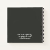 Myceense Grieks geïnspireerd vis Notitieboek (Achterkant)