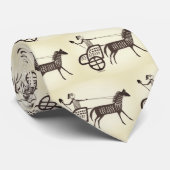 Myceense Grieks geïnspireerde wagenmenners Stropda Stropdas (Opgerold)