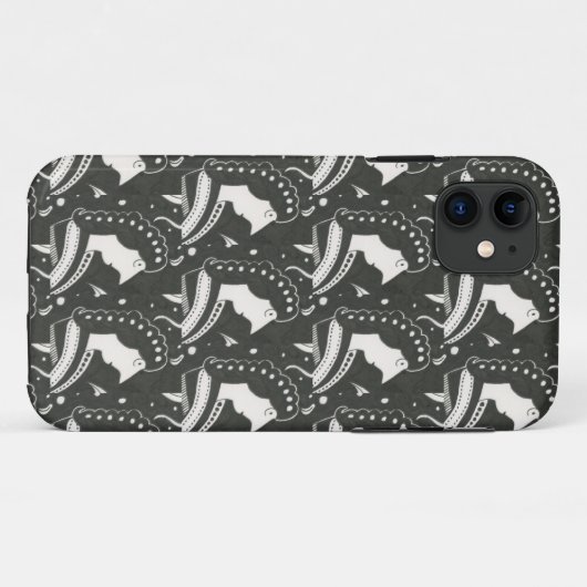 Myceense Griekse geïnspireerde vrouw iPhone Case (Achterkant (horizontaal))