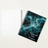 Mycelium Netwerk Kunst | Diepe ecologische verbind Planner (Display)