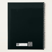 Mycelium Netwerk Kunst | Diepe ecologische verbind Planner (Achterkant)