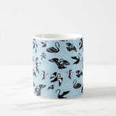 Mycenaean Geïnspireerd Grieks decoratief vogelpatr Koffiemok (Center)