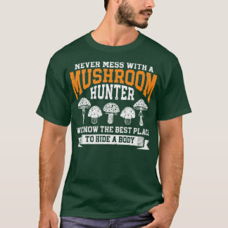 Mycologie Foraging Fungi paddenstoel Hunter Mushro T-shirt