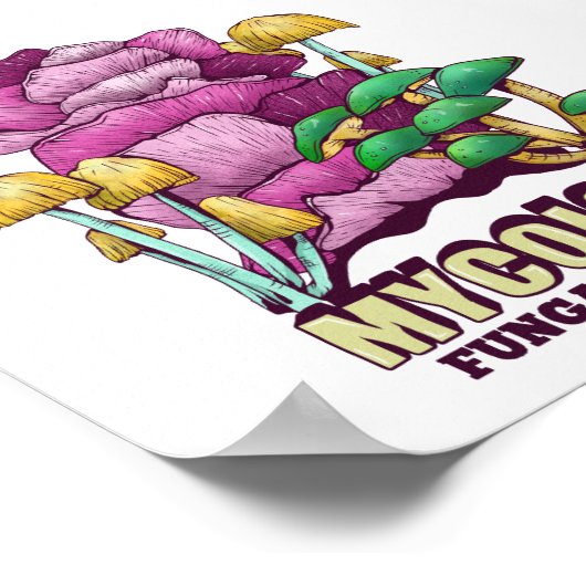 Mycologie Fungale Biologie Poster (Hoek)