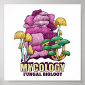 Mycologie Fungale Biologie Poster (Voorkant)