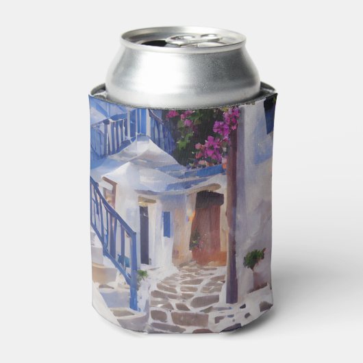 Myconos  coffee mug blikjeskoeler (Blikje Voorkant)