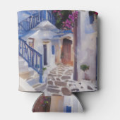 Myconos  coffee mug blikjeskoeler (Achterkant)