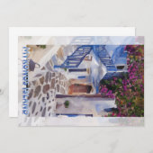 Myconos Save The Date (Voorkant / Achterkant)