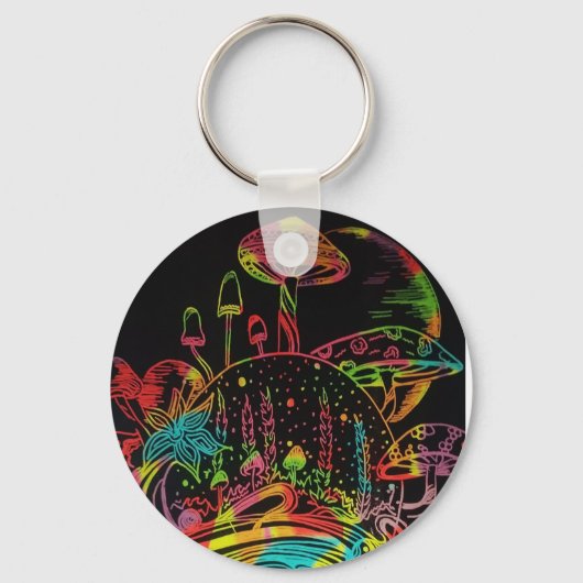 Mycorrhiza Fungi Sleutelhanger (Voorkant)