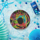 Mycorrhizale schimmels papieren bordje (Feest)