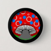 Mycotic Musing Ronde Button 5,7 Cm (Voorkant)
