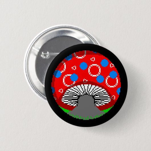 Mycotic Musing Ronde Button 5,7 Cm (Voorkant /achterkant)