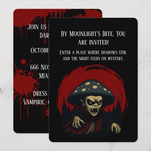 MycoVamp-Bleeding Tooth Fungi Kaart (Voorkant / Achterkant)