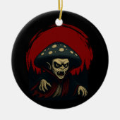 MycoVamp-Bleeding Tooth Fungi Keramisch Ornament (Voorkant)