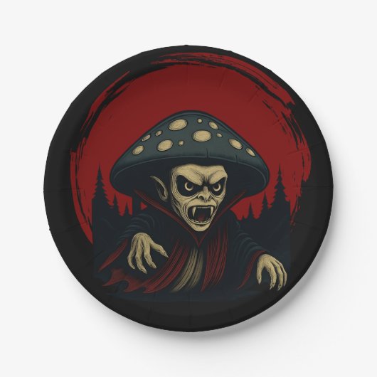 MycoVamp-Bleeding Tooth Fungi Papieren Bordje (Voorkant)